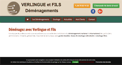 Desktop Screenshot of demenagements-verlingue.com